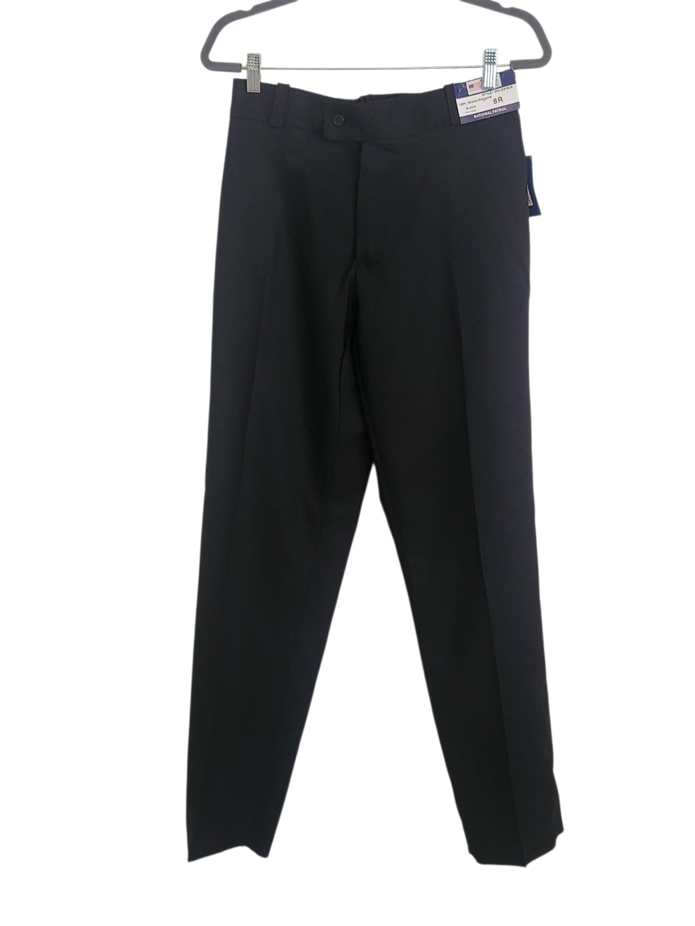 National Patrol Black Work Utility Pants Size 8 NWT